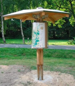 Infotafel und Schautafel für öffenltiche Flächen