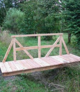 Gartenbrücke