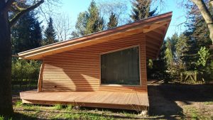 Gartenstudio Tiny House als Musikzimmer