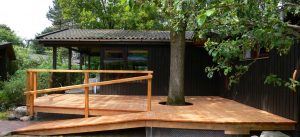 Terrasse aus Holz, Zimmerer Heidekreis