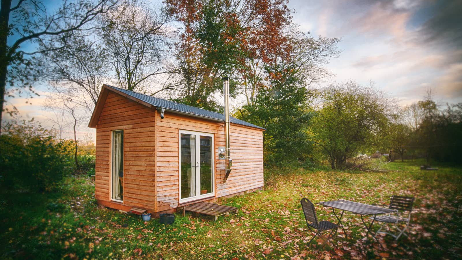 Tiny House als Gartenstudio oder Home Office direkt vom Zimmerer